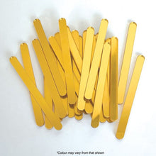 Acrylic Gold Mirror Popsicle Sticks 24pk