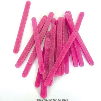 Acrylic Pink Glitter Popsicle Sticks 24pk