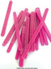 Acrylic Pink Glitter Popsicle Sticks 24pk