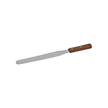 Straight Palette Knife 20cm Wood Handle