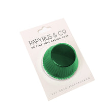 Medium Green Foil Baking Cups 50 Pack