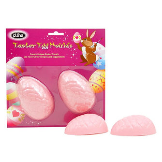 Easter Egg Mould Small Crinkle Set of 2