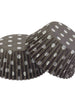 Cupcake cases Polka Black