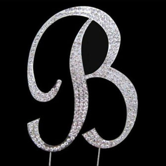 Diamante 7cm Letter B