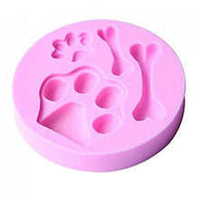 Dog Paw and Bone Silicone Mould