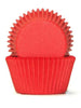 Red 408 Baking Cups 100 Pack