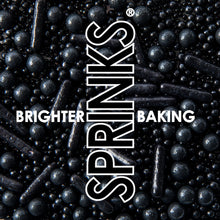 Sprinks Bounce and Bubble Black Sprinkles 500g