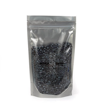 Sprinks Bounce and Bubble Black Sprinkles 500g