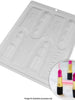 Lipstick Chocolate Mould 3 Piece Set