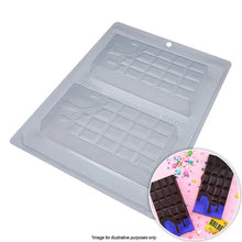 Melted Chocolate Bar Mould 3 Piece Set
