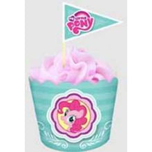 Baking Cups My Little Pony and Decorative Picks
