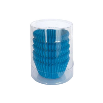 390 Blue Baking Cups - 100 Pack