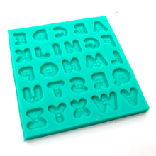 Silicone Mould Button Alphabet