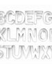 Alphabet Cutters 26 Piece