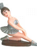 Cake Topper Ballerina Kneeling