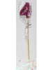 Glittered Pink Candle No. 4