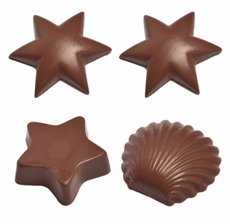 Chocolate Mould Bath Bombs Stars