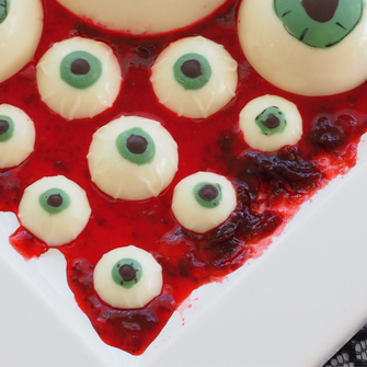 Chocolate Mould Bloodshot Eyeballs