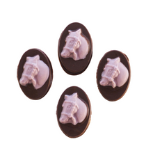 Chocolate Mould Horse Head Mint Small Oval