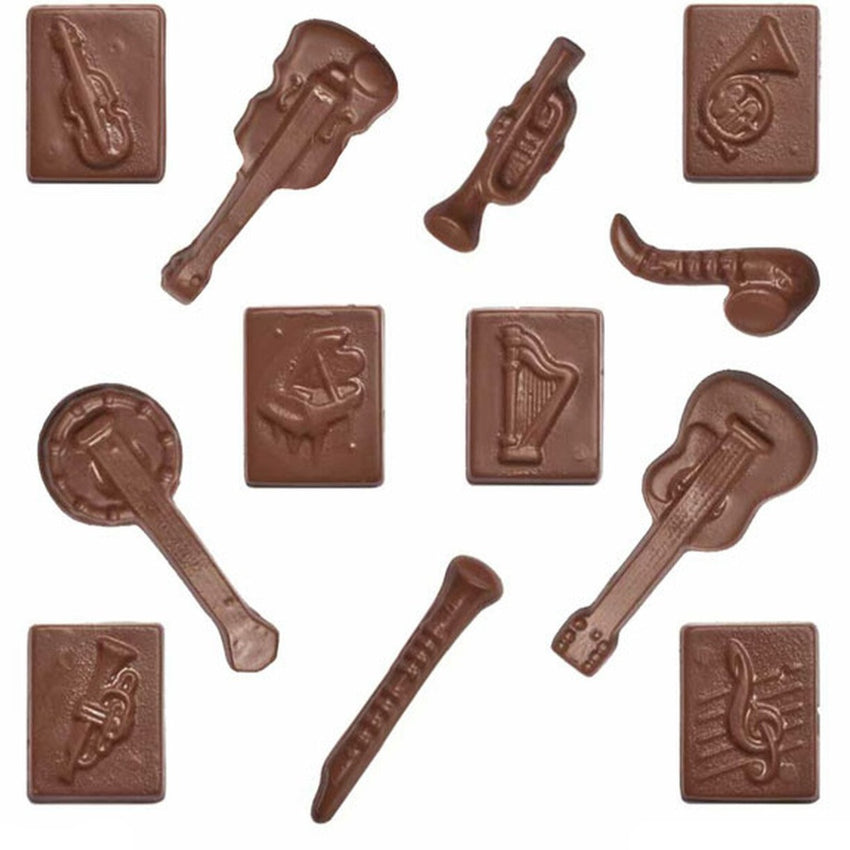 Chocolate Mould Musical Instruments | SugarTime Cake Decorating Australia