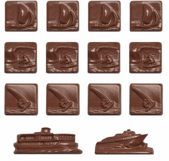 Chocolate Mould Sailing and Boats Mould
