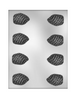 Christmas Pinecone 3D Chocolate Mould