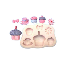 Cupcakes and Tea Party Mould