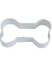 White Dog Bone Cookie Cutter 9cm