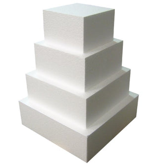 Dummy Cake Square 6 Inch (4 Inch Deep)