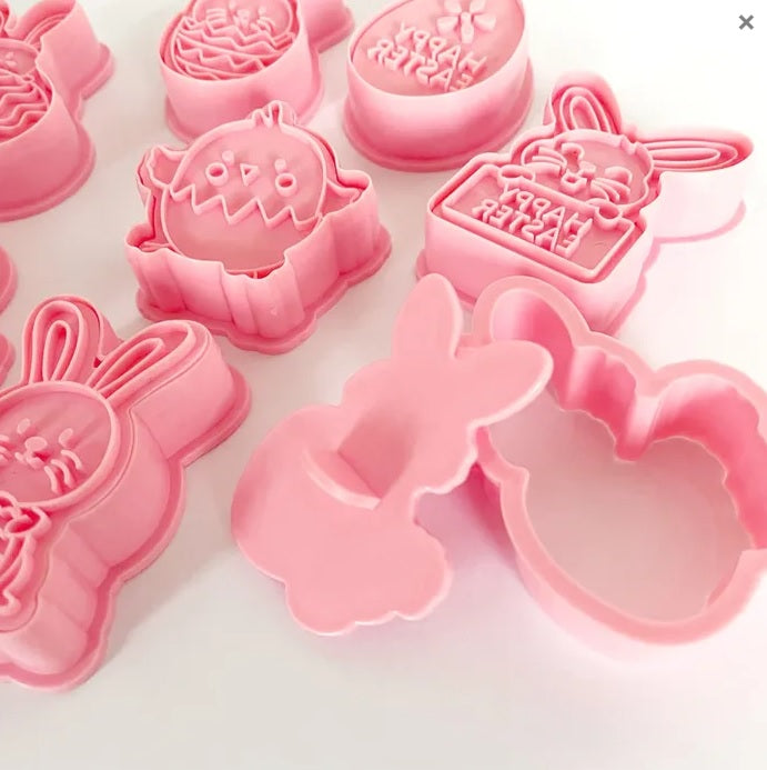 Easter Cookie Cutters - 8 Piece Set - SugarTime– SugarTime Cake ...