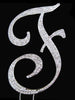 Diamante 7cm Letter F