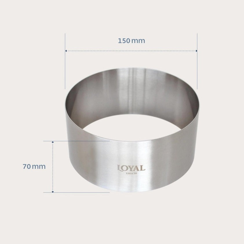 150mm Food Stacker Cake Ring - SugarTime– SugarTime Cake Decorating ...