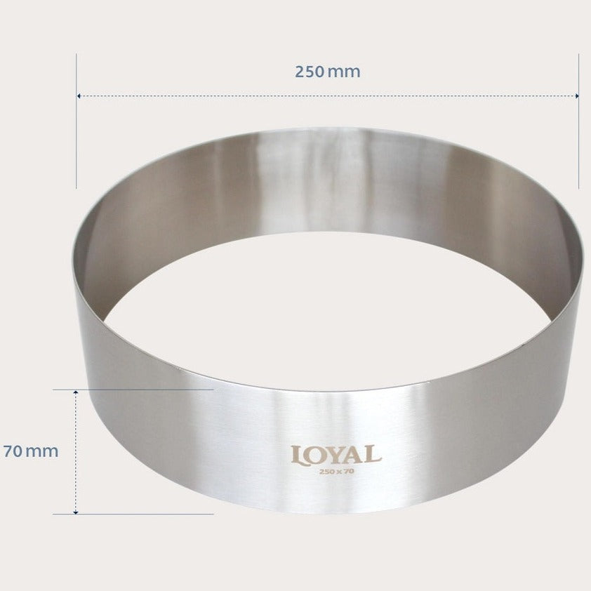 250mm Food Stacker Cake Ring - SugarTime– SugarTime Cake Decorating ...