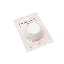 Medium White Fine Baking Cups 100 Pack