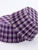 Cupcake Cases Gingham Purple 20pk