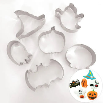 Halloween Cookie Cutters Set of 6