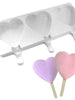 Heart Popsicle Silicone Mould