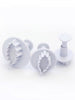 Holly Leaf Plunger Cutter 3 Piece Set