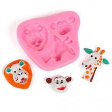 Jungle Animal Silicone Mould