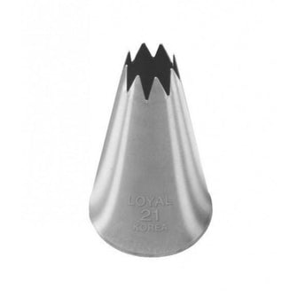 Loyal No 21 Open Star Icing Tip