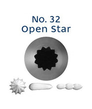 Loyal No 32 Open Star Icing Tip
