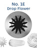 Loyal No 1E Medium Large Drop Flower Icing Tip