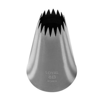 Loyal No 8B Open Star Icing Tip