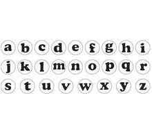 Large Lowercase Alphabet Cutters