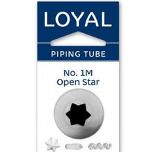 Loyal No 1M Open Star Icing Tip