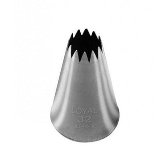 Loyal No 32 Open Star Icing Tip