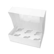 Loyal White 6 Cupcake Box