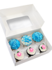 Loyal White 6 Cupcake Box