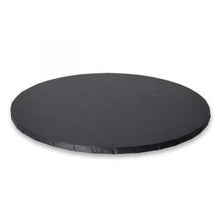 Black Round Masonite Cake Board 12 Inch