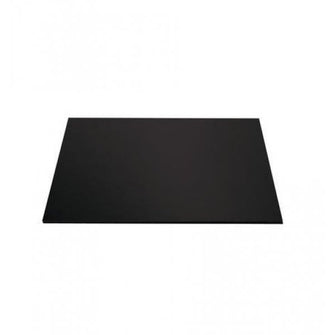 Black Square Masonite Cake Board 16 Inch